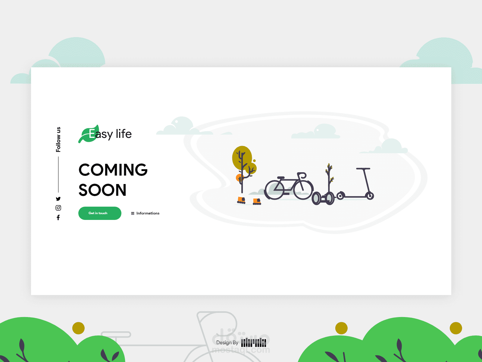 Coming Soon Page