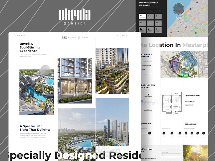 Architectural - Landing page