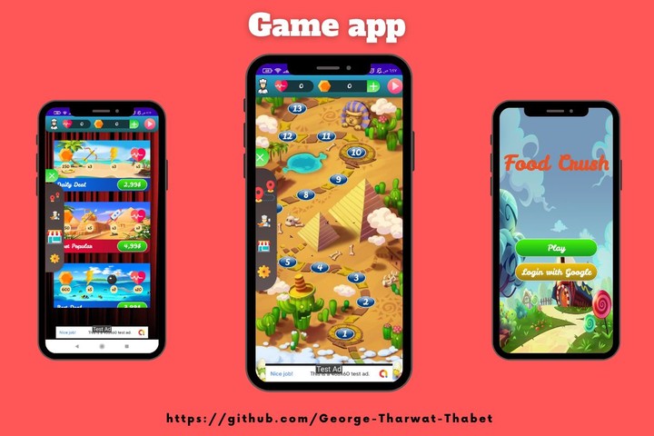 لعبة Food Crush الشبيهة بلعبة Candy Crush