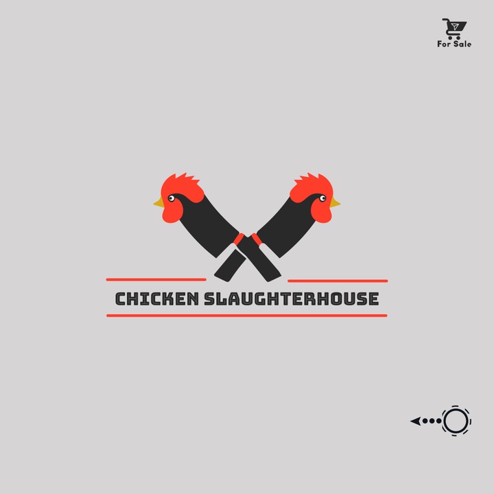 Chicken Slaughterhouse Logo Design