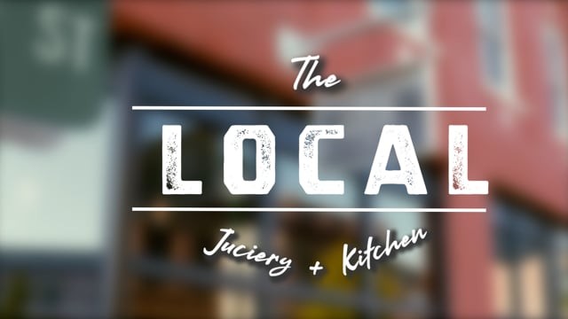 إعلان مقترح لمطعم " The Local "