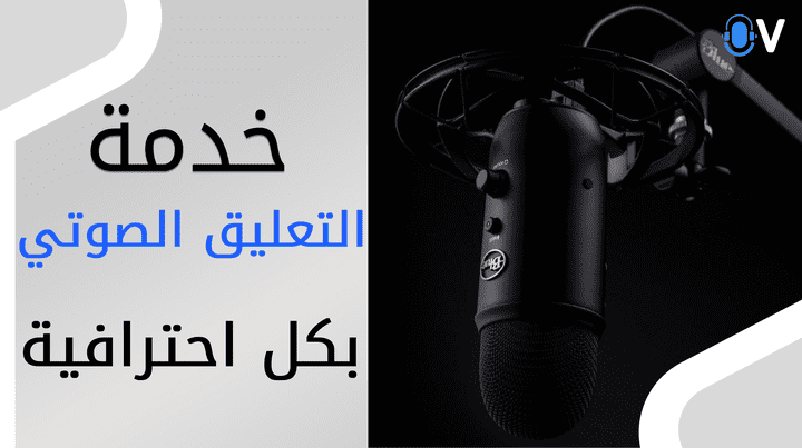 التعليق الصوتي الاحترافي