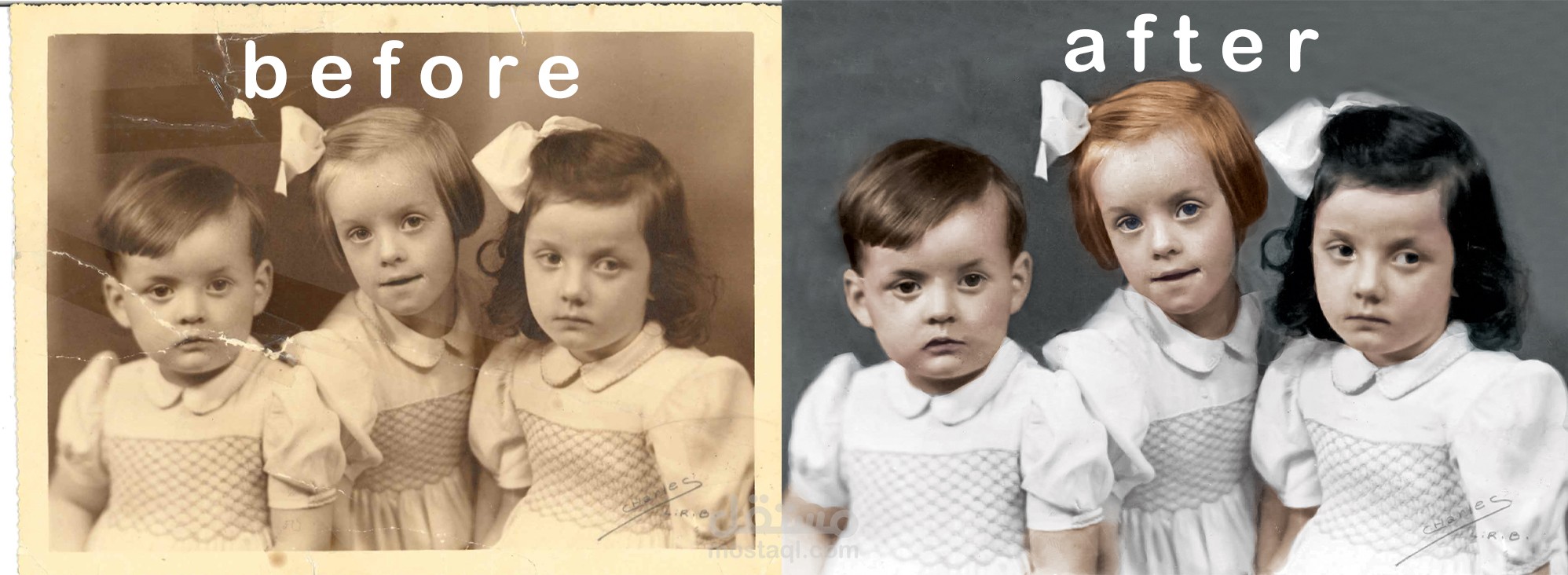 photo restoration