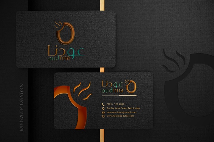 Business card for Oudnna store