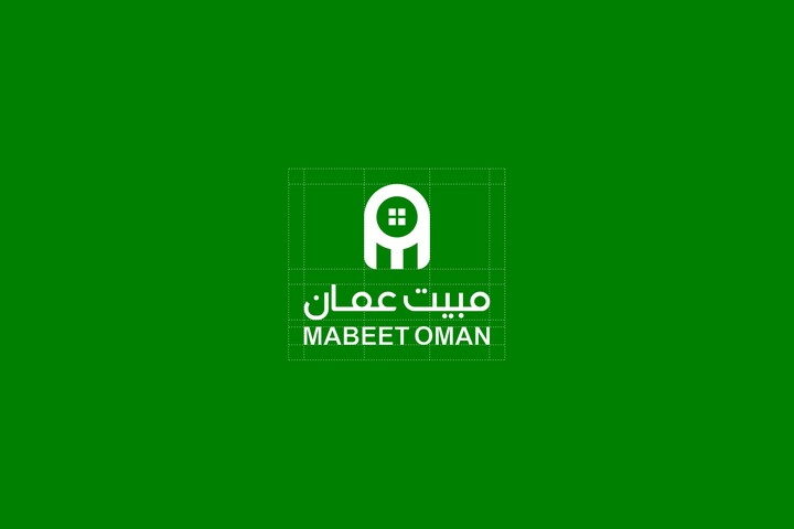 من أعمالي تصميم شعار  ( مبيت عمان )