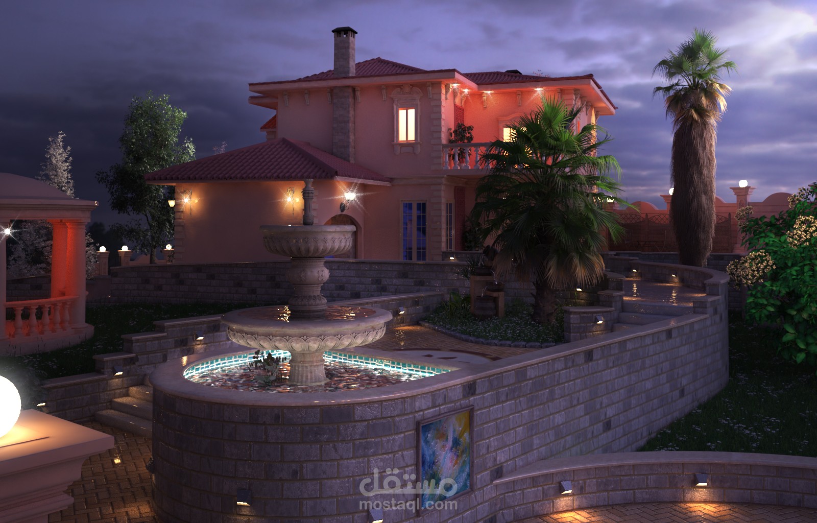 تصميم خارجى لفيلا New Villa Project