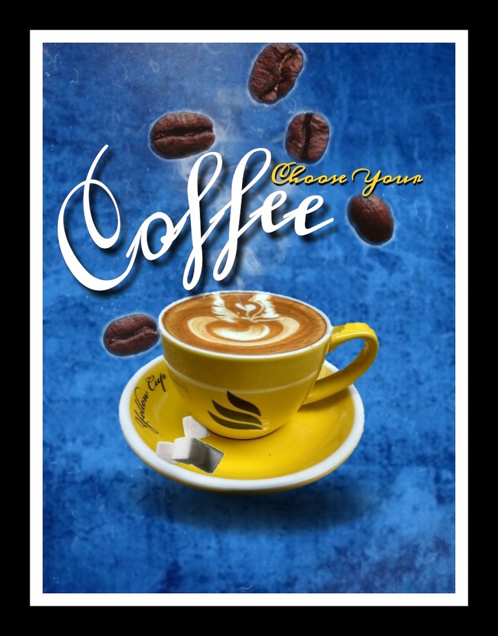 flyer design for coffee