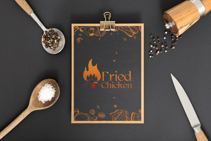 ( Fried Chicken Logo (Egypt