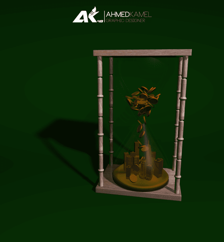 3D Model for an Sand glass