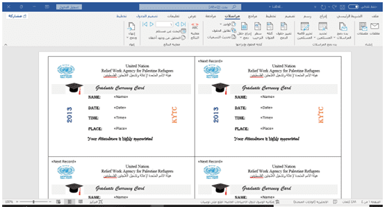 Creating Labels in Word