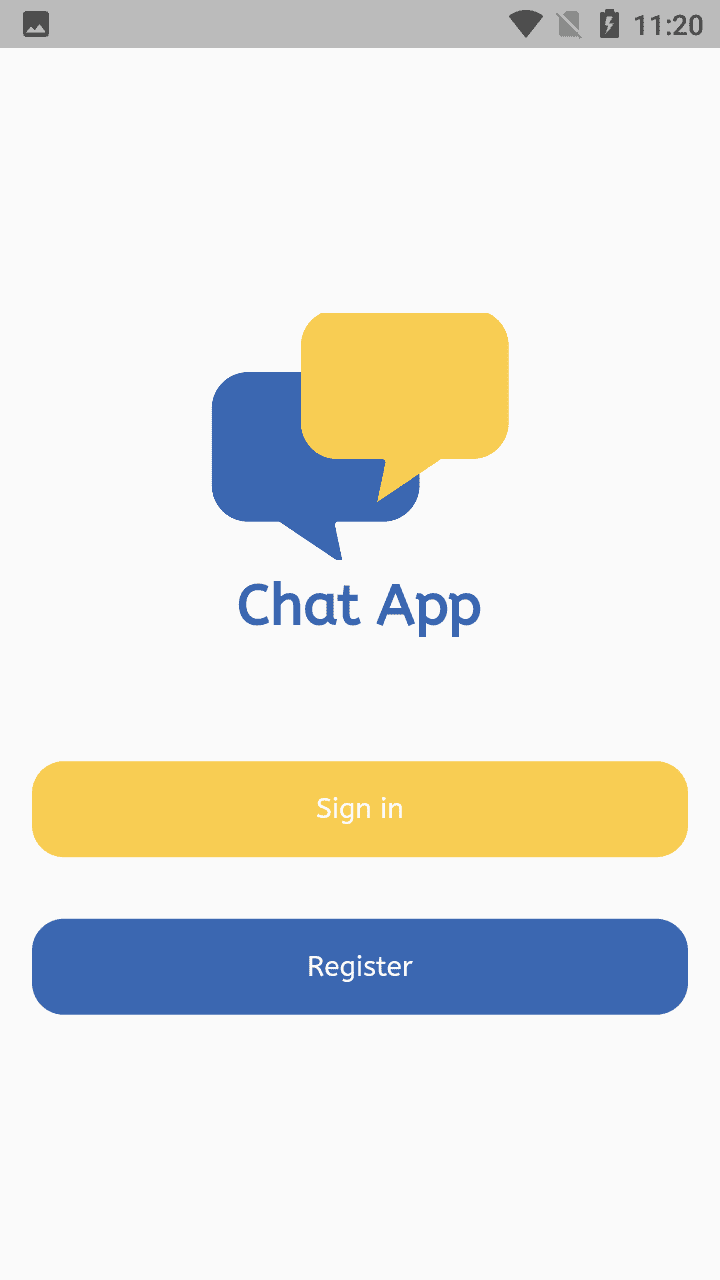 تطبيق محادثة جماعية chat app