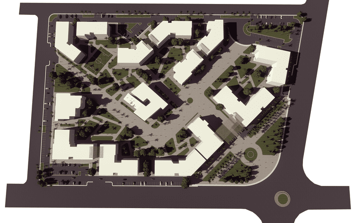 PRIVATE UNIVERSITY LAYOUT DESIGN