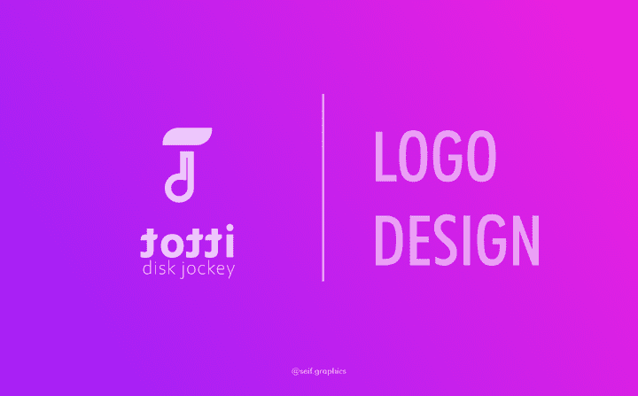 dj logo design تصميم لوجو ل ديجي موسيقى