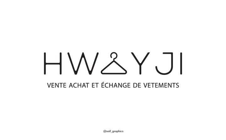 HWAYJI LOGO DESIGN تصميم لشركة ملابس