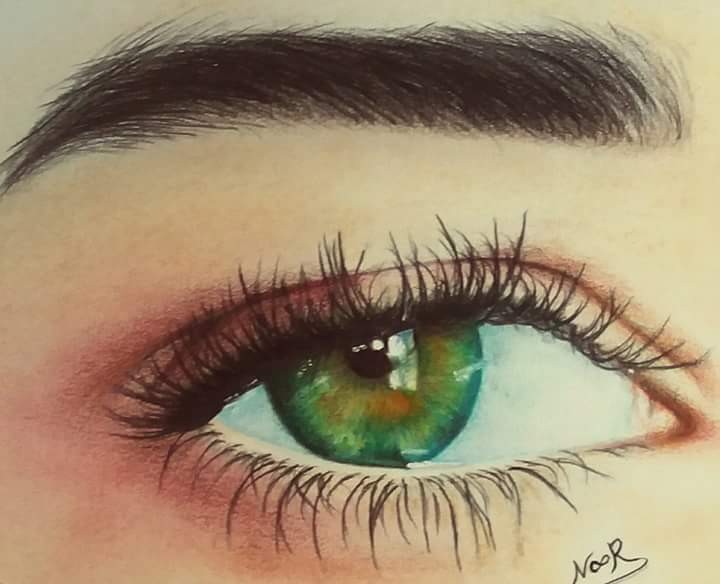 drawing eyes