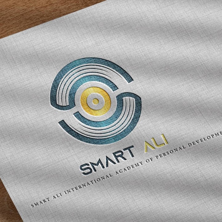 تصميم شعار إحترافي للأكاديمية الدولية Smart Ali ، أكاديمية دولية لتطوير الذات