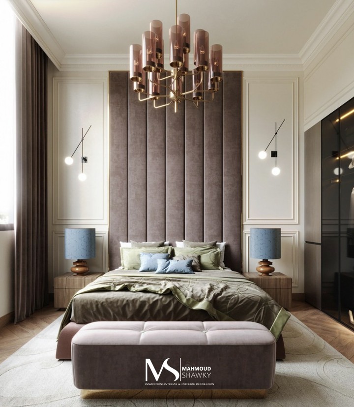 Neoclassical Bedroom