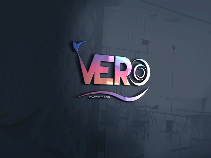 تصميم شعار شركة VERO لخدمات للتسويق الالكتروني