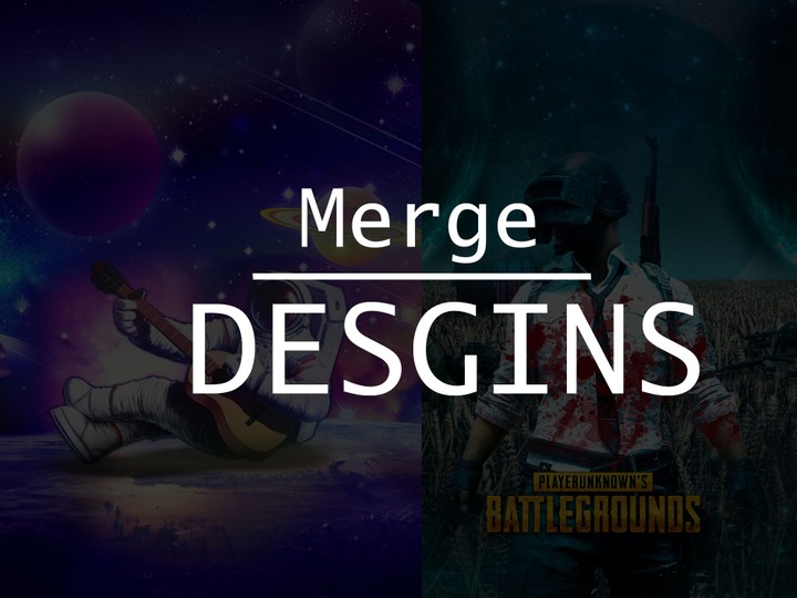 تصاميم دمج merge desgins