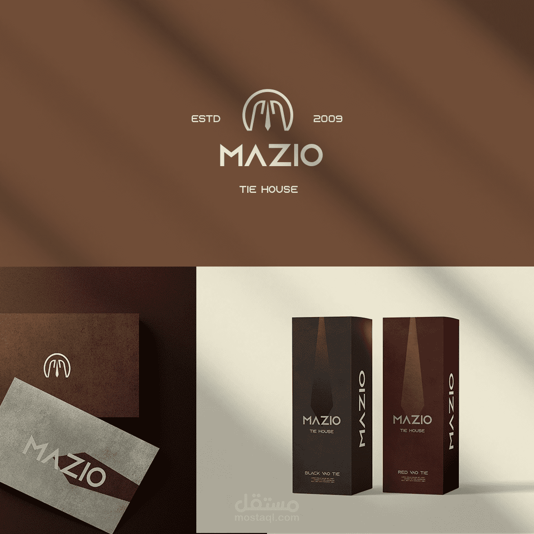 mazio logo design