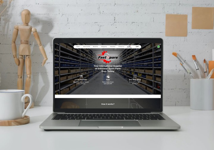 website for FASTSPARE company