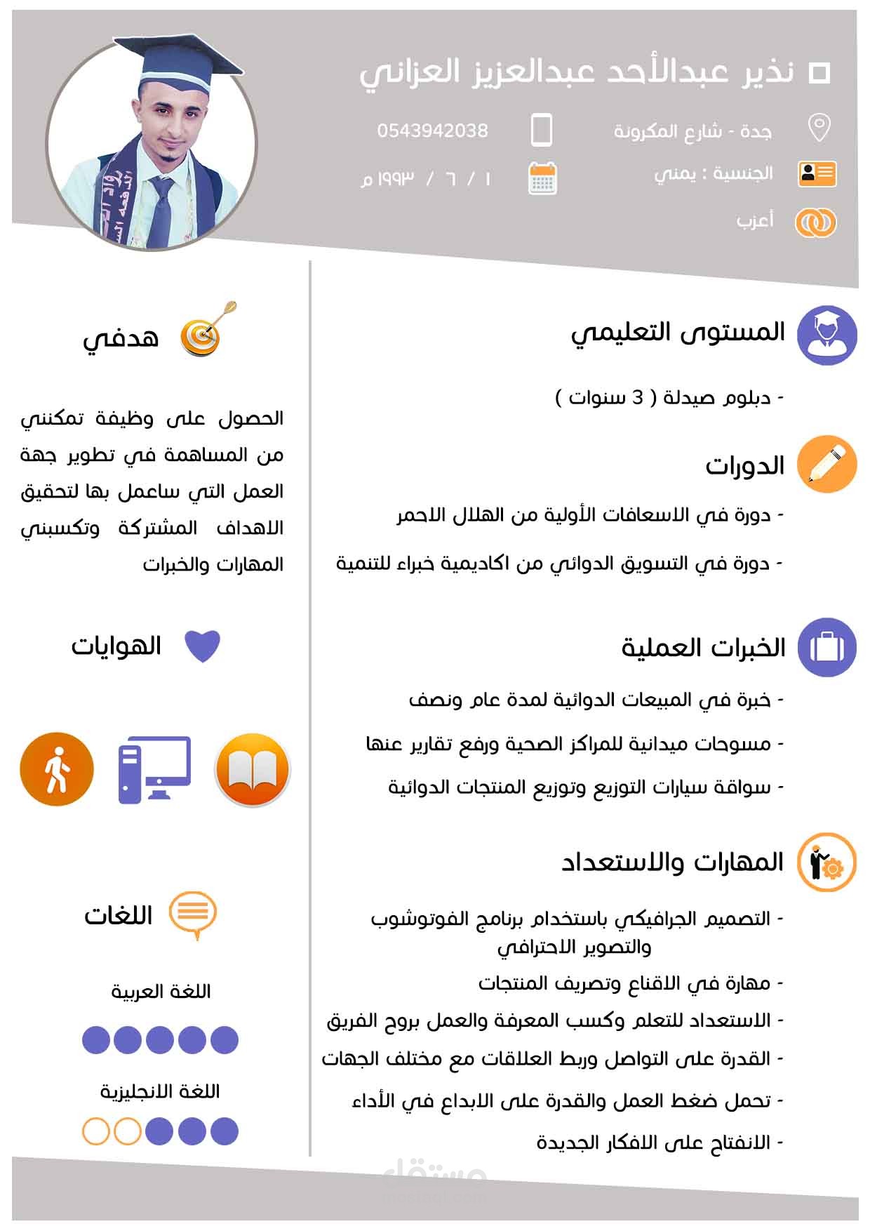 CV سيرة ذاتية