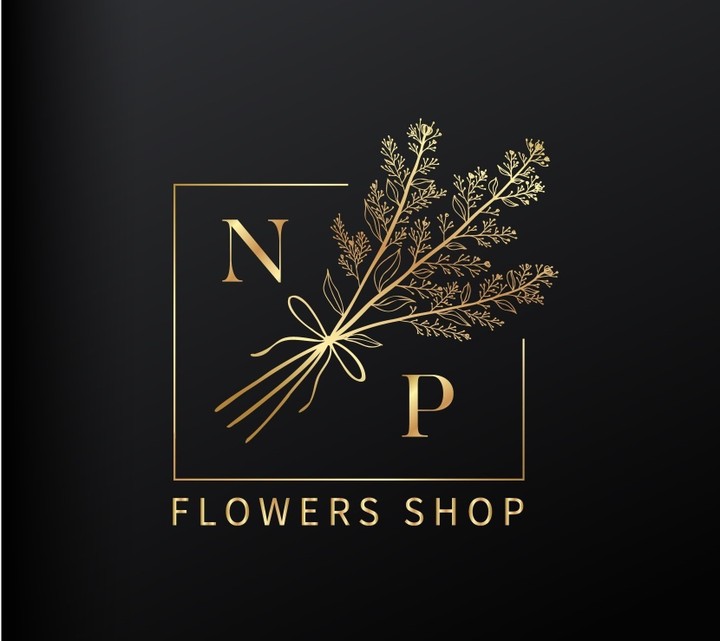 تصميم شعار (لوجو) لمعرض زهور /  logo design for flowers shop