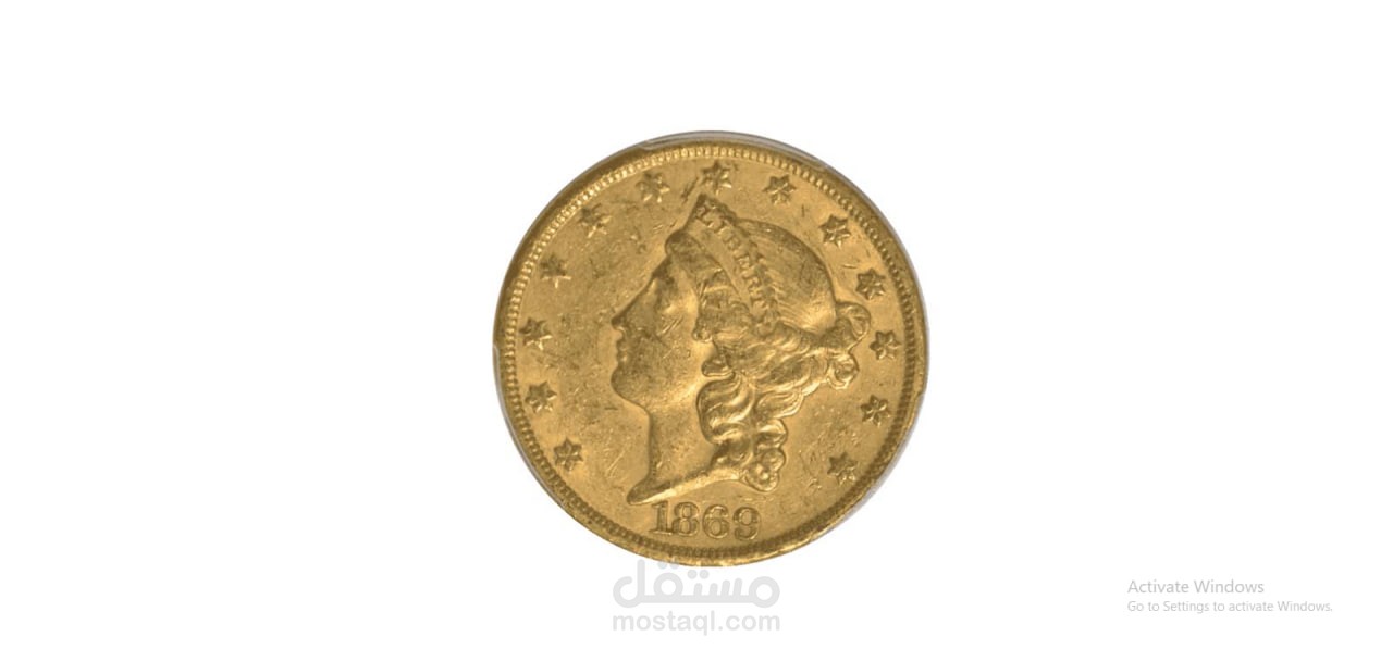 a vintage gold coin design using html,css