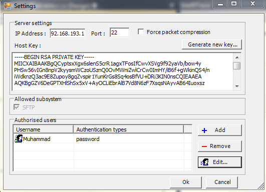 SSH Tunnel Proxy Server