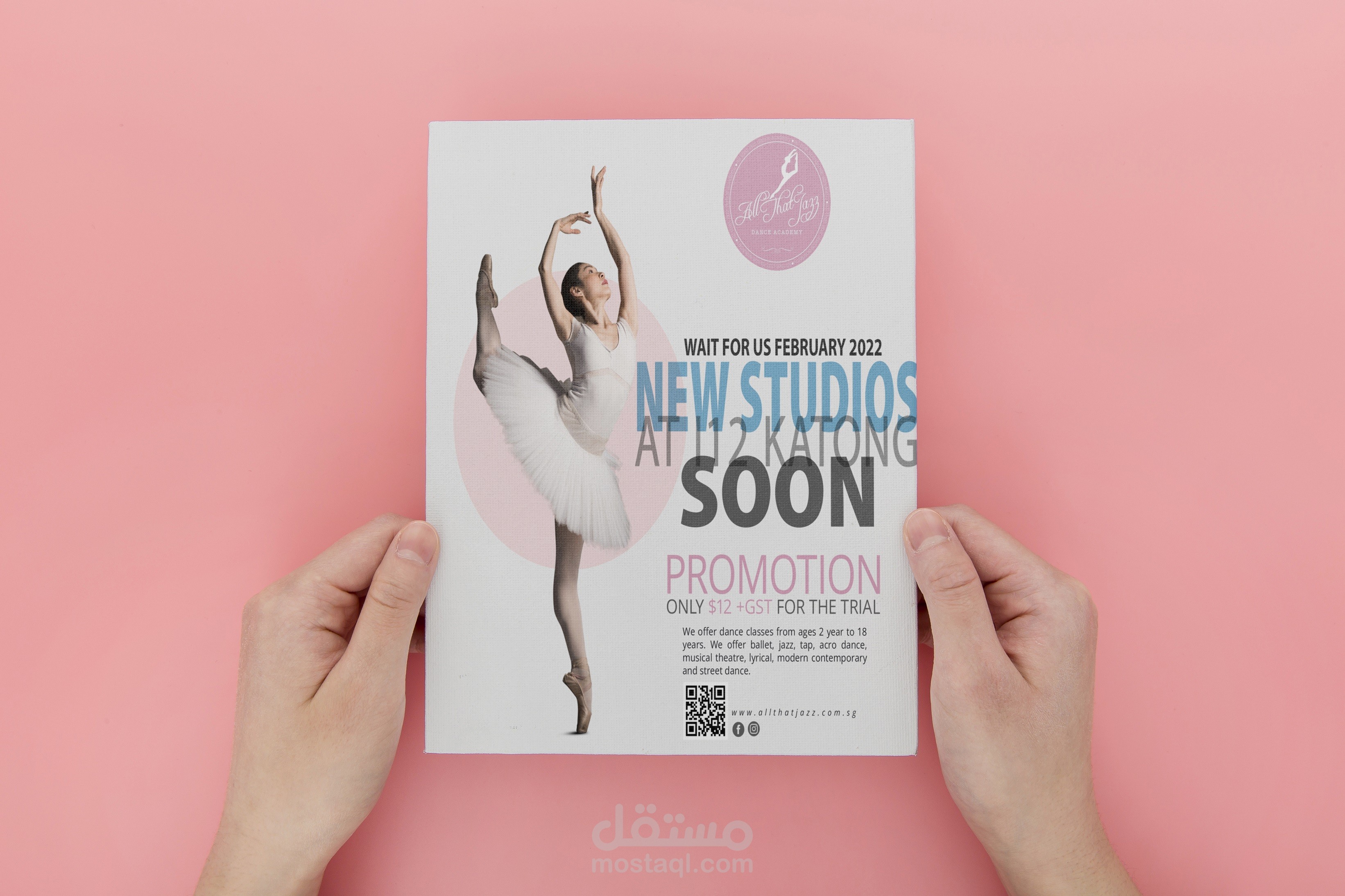 All That Jazz Dance Academy Flyer Design Vol.2