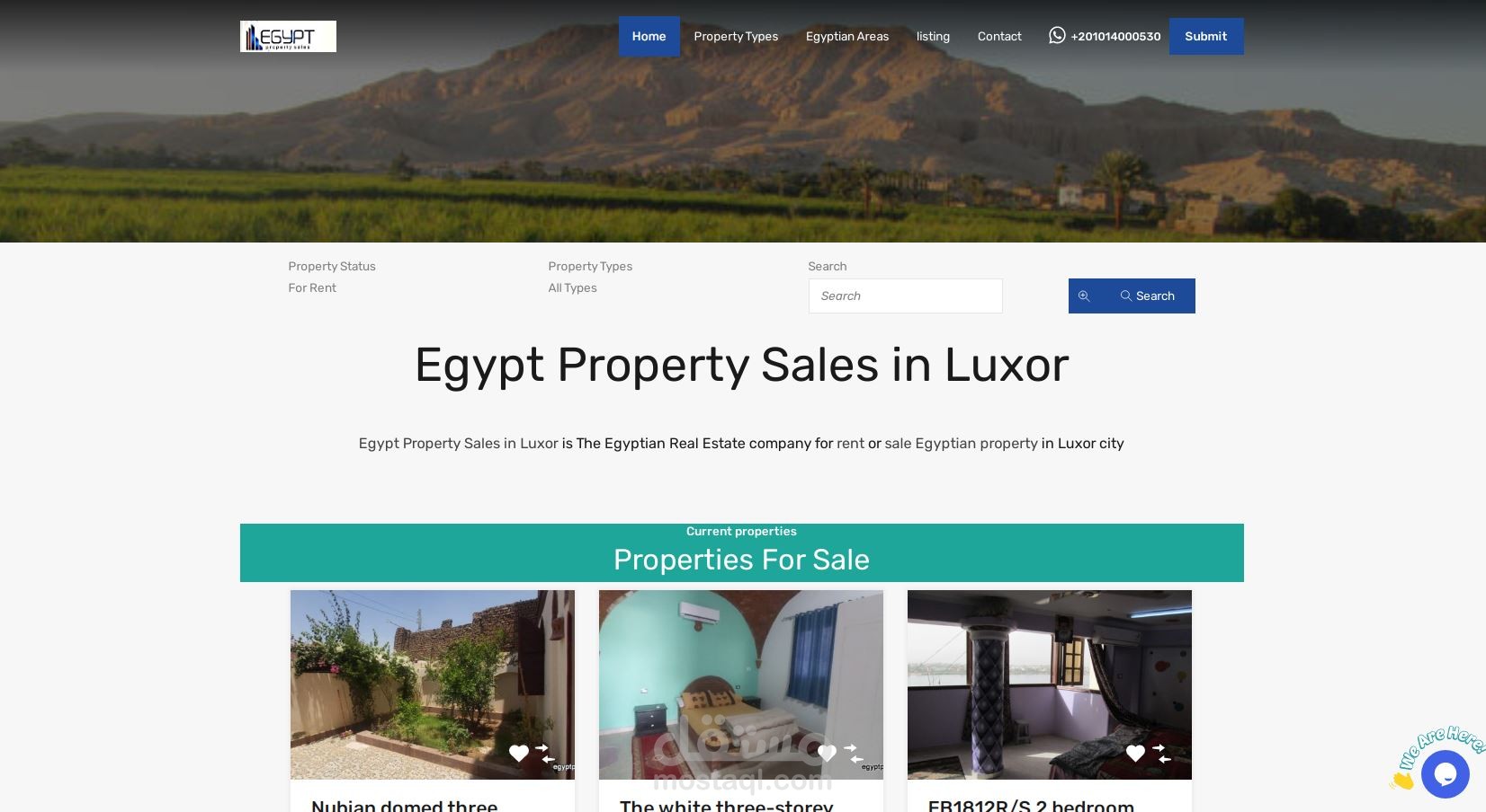 مدير محتوى موقع الكتروني لشركة تسويق عقاري EPS