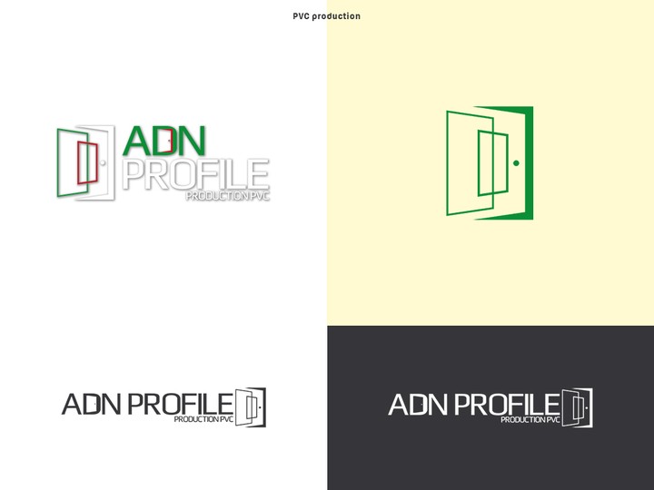 logo design (adn pvc profile)