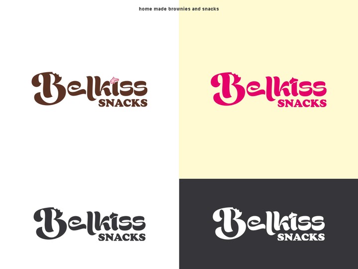 logo design (belkiss snack)