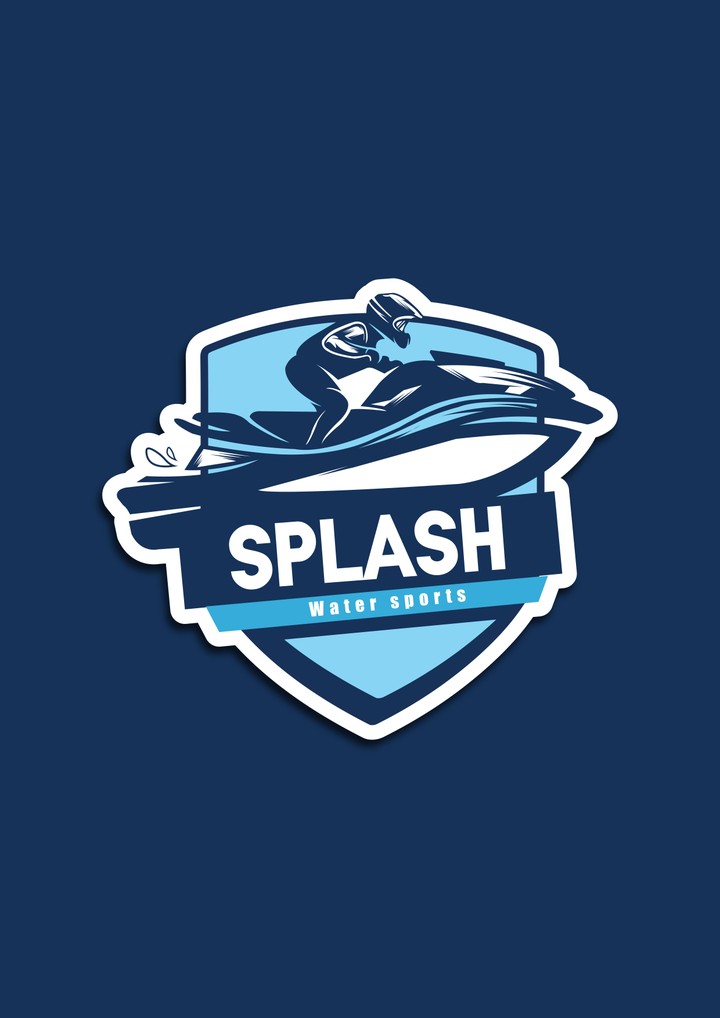 شعار لشركة :splash water sport