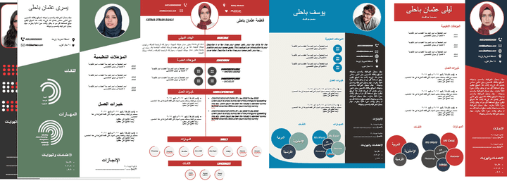 عمل سيرة ذاتية إحترافية للحصول على وظيفة