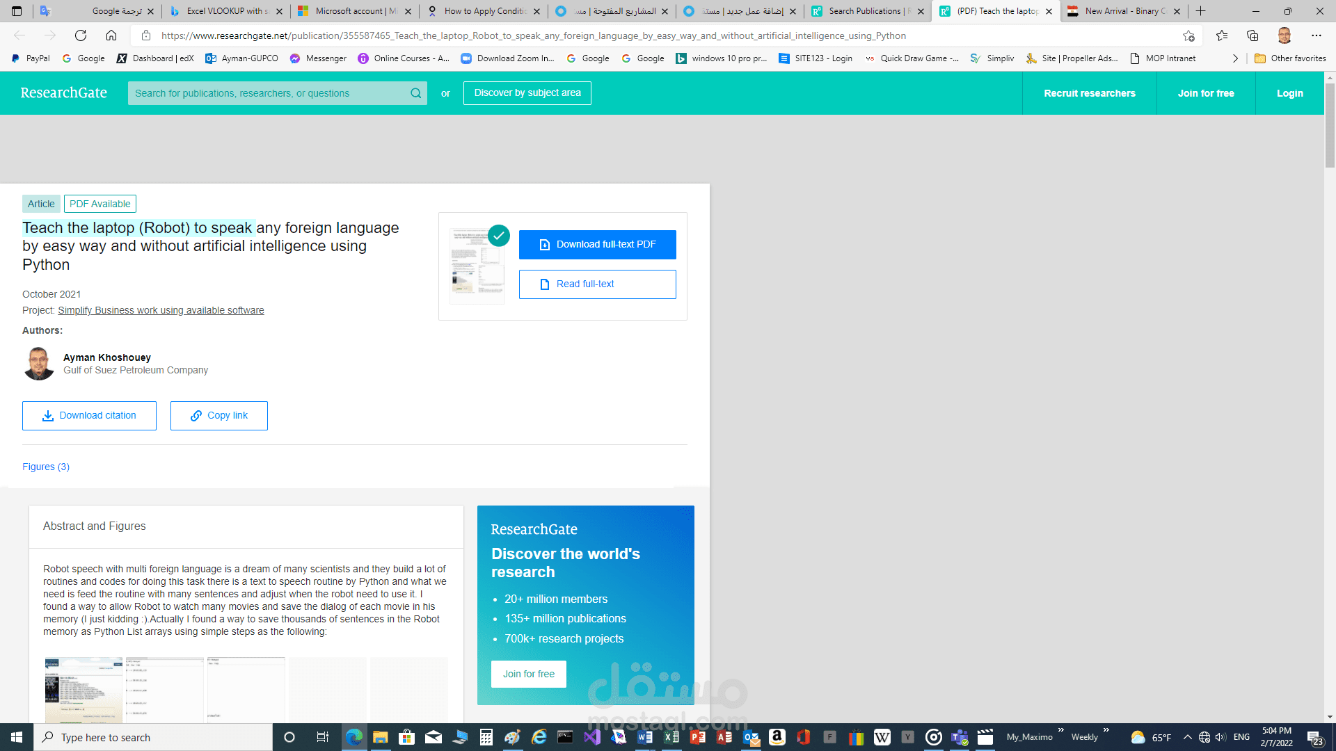 https://www.researchgate.net/publication/355587465_Teach_the_laptop_Robot_to_speak_any_foreign_language_by_easy_way_and_without_artificial_intelligence_using_Python