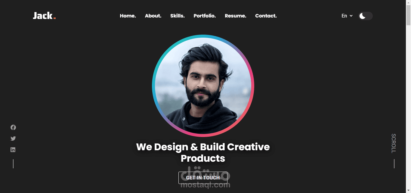 portfolio website