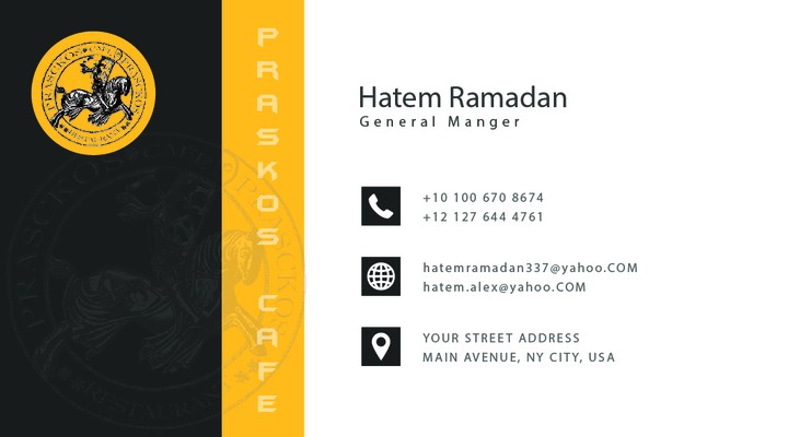 business card