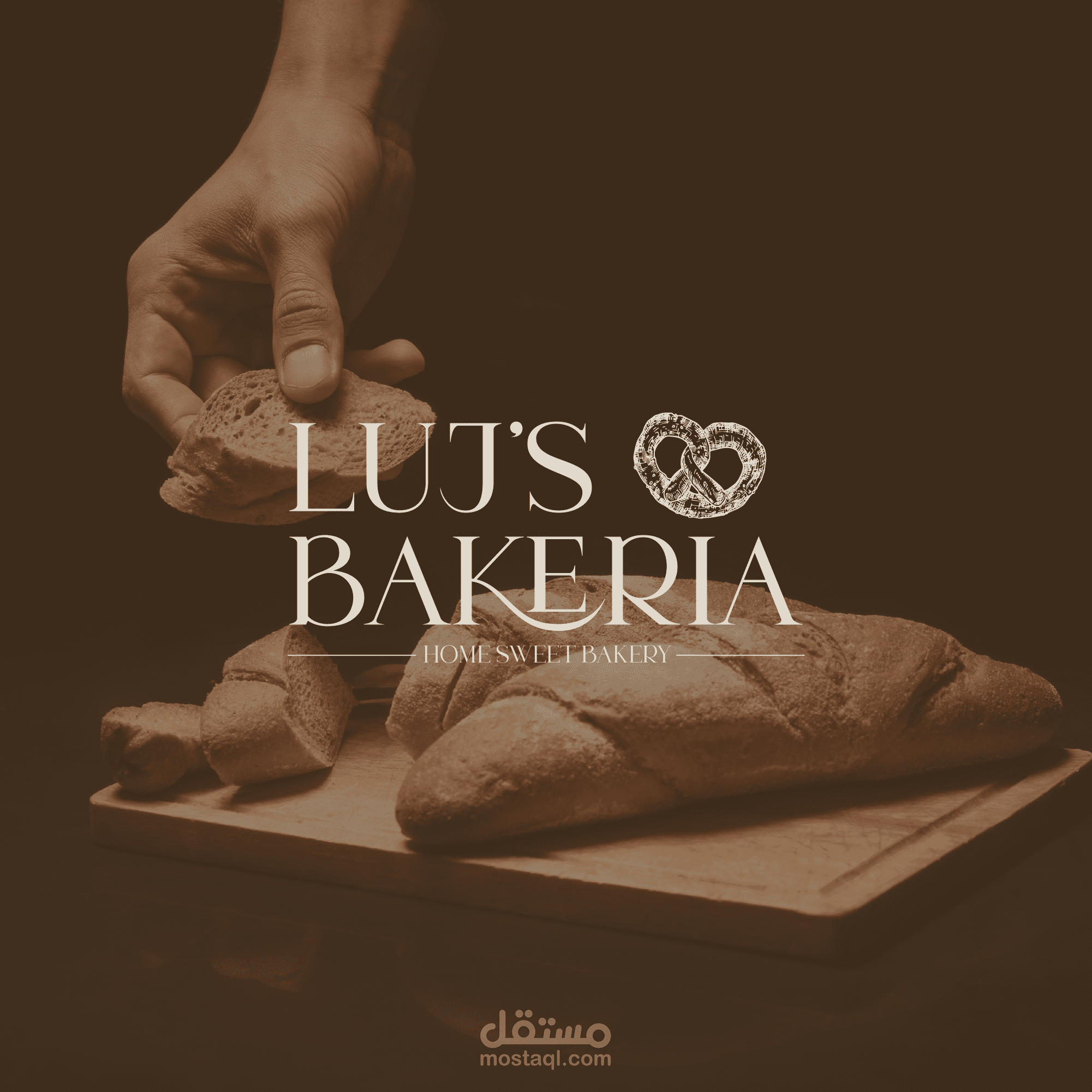 شعار لمخبز luj's bakeria