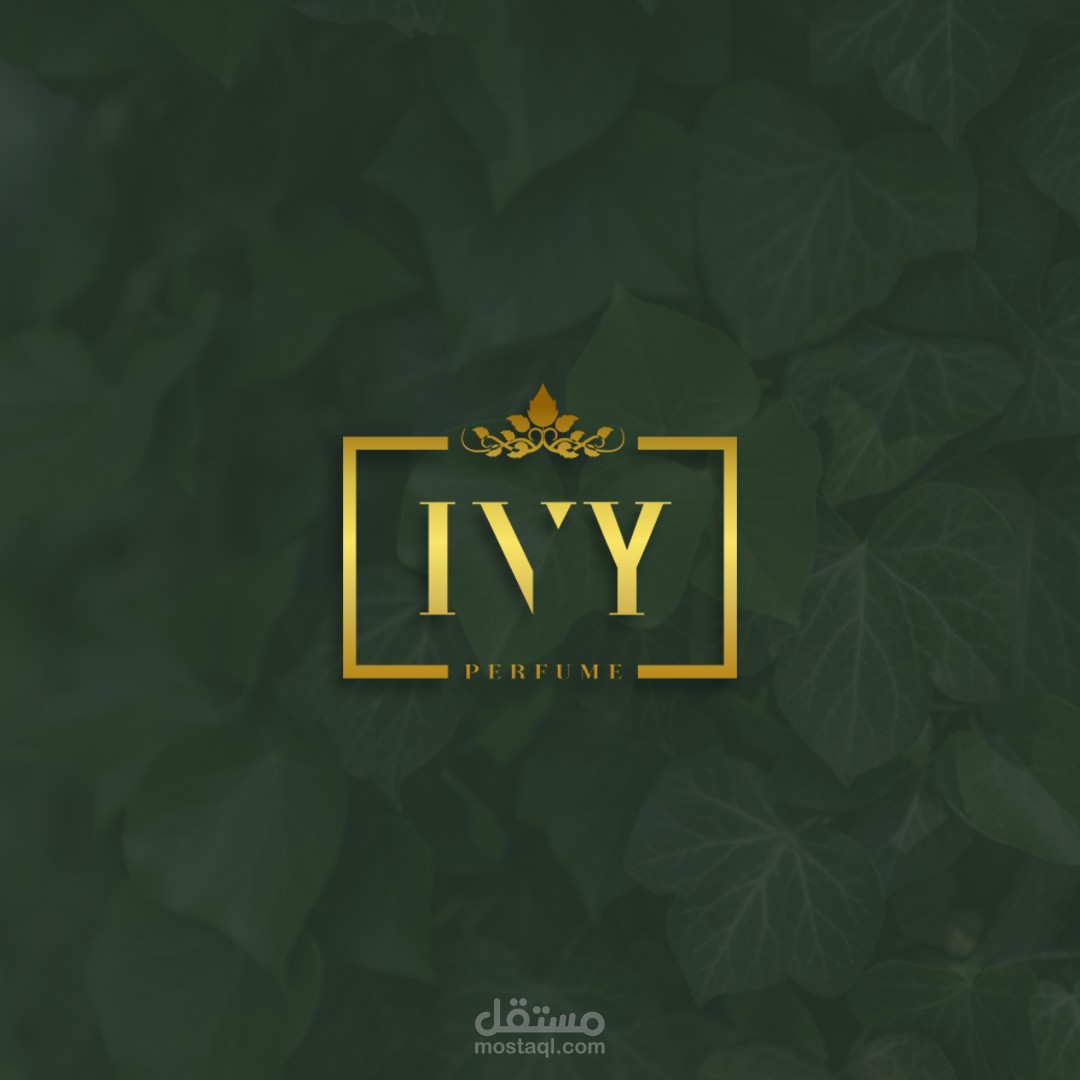 تصميم لوغو و Branding لشركة عطر ( IVY )