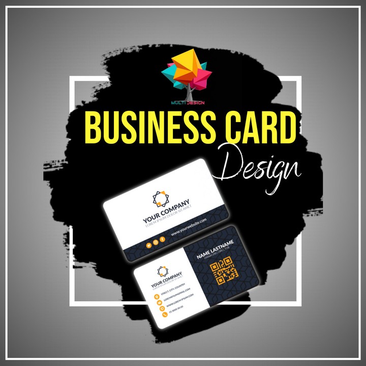 تصميم بطاقة الأعمال
