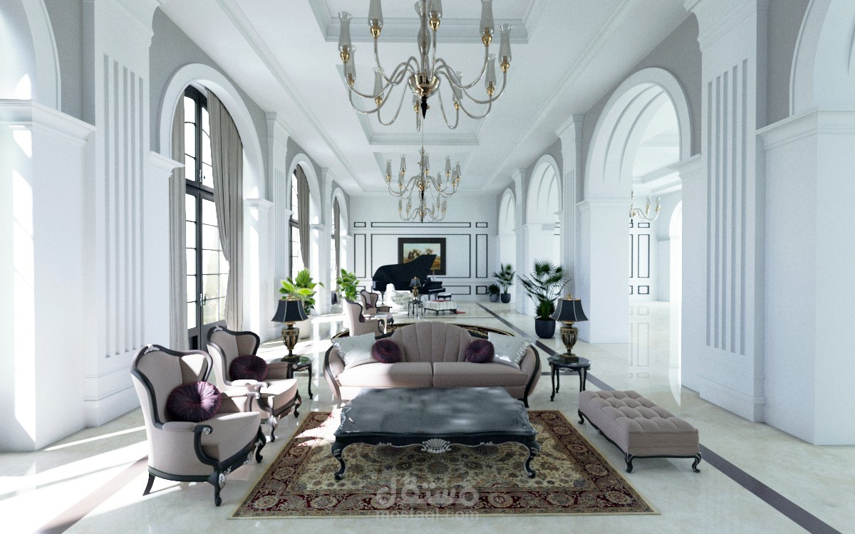 Interior design - classic living room