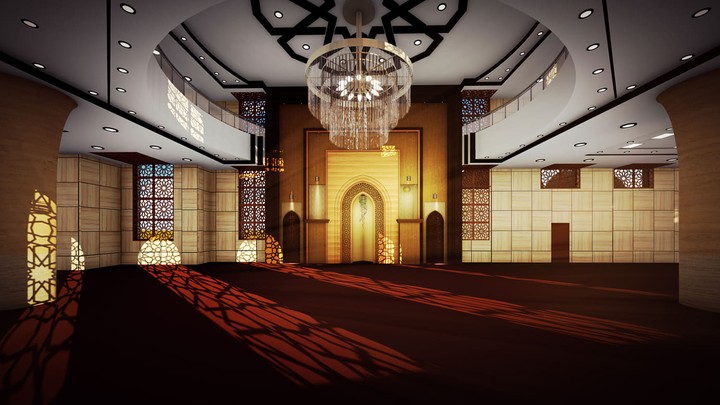 تصميم محراب مسجد.