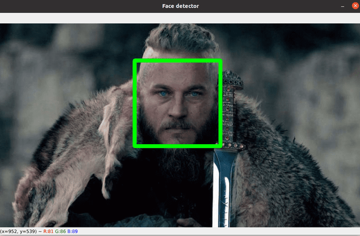 Face Detection implemented with Python using OpenCV