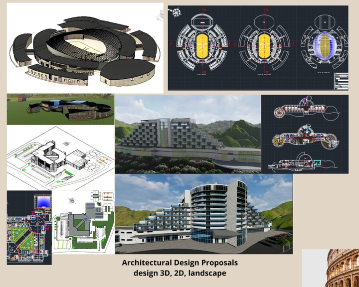 Design 2D, 3D & landscape