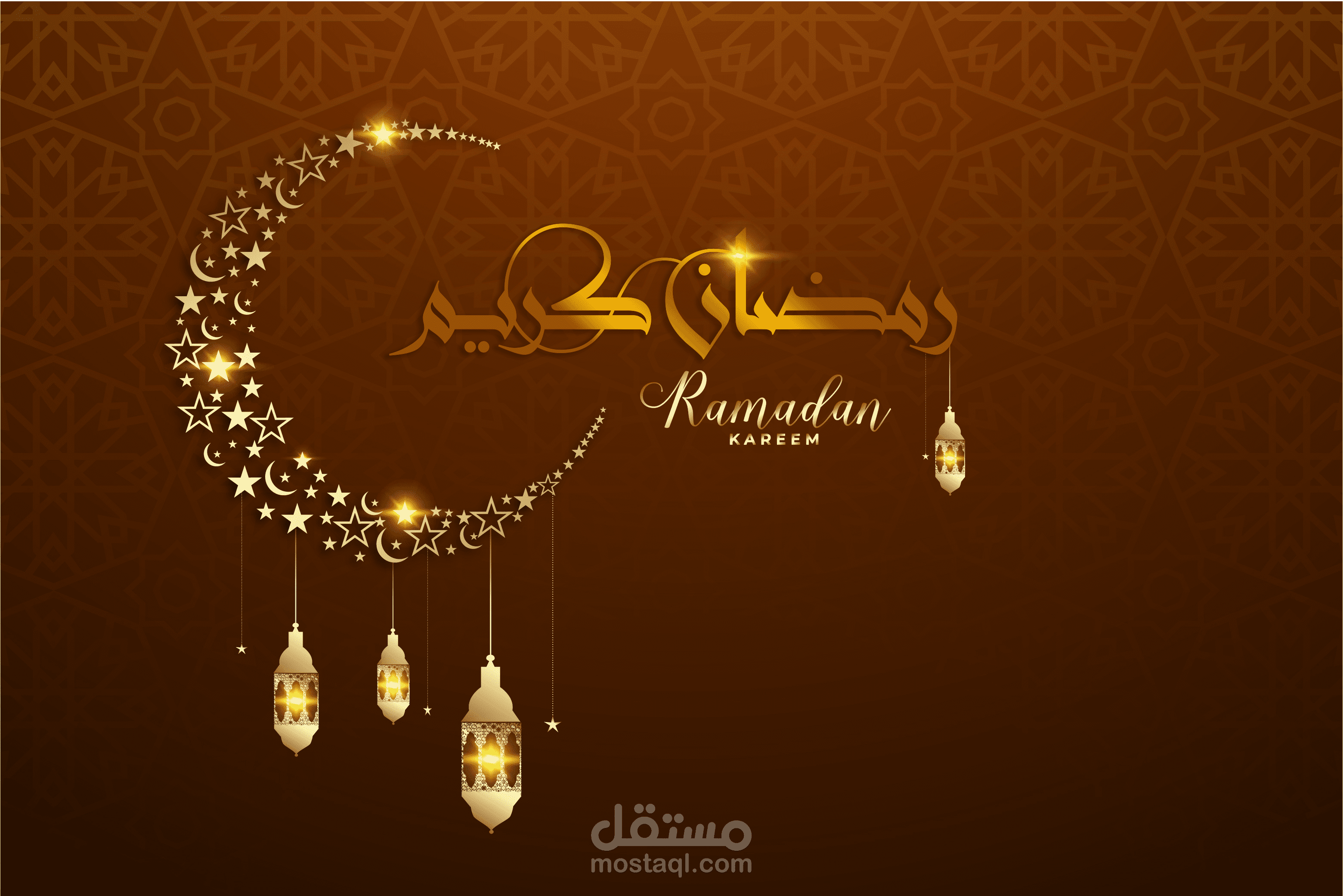 تصميم بمناسبة رمضان