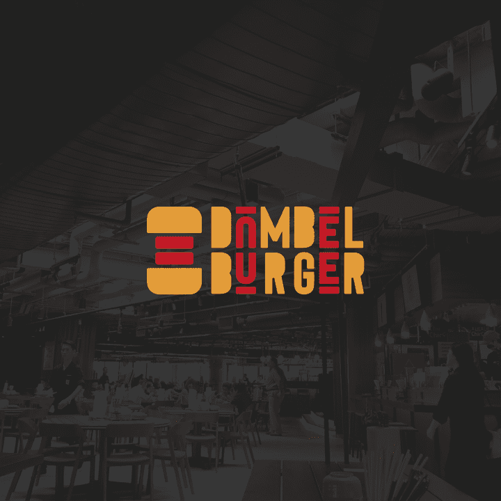 DUMBEL BURGER - logo design