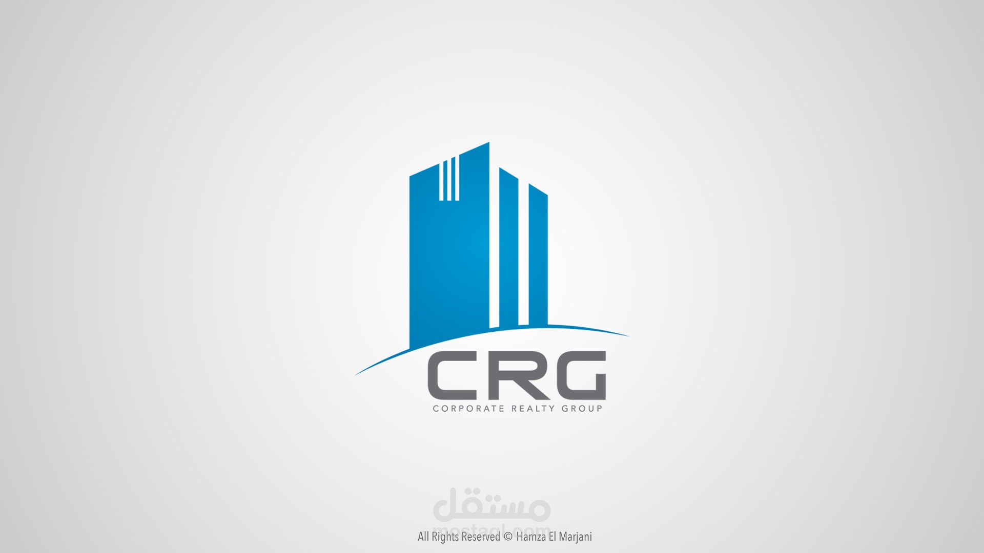 شعار خاص بشركة بناء CRG