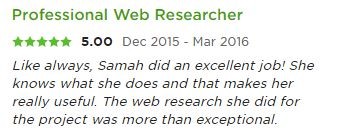 Professional Web Researcher