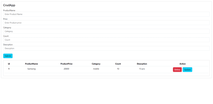 Crud App